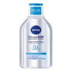 Мицеллярная вода Nivea MicellAIR Дыхание кожи для нормальной и комбинированной кожи 400 мл