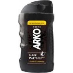 Гель-шампунь Arko MEN Black 260 мл