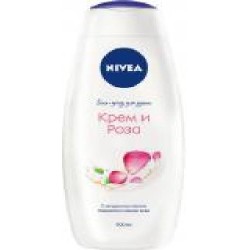 Гель для душа Nivea Крем и роза 500 мл