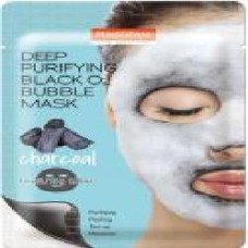 Маска-пенка Purederm Deep Purifying Black O2 Bubble Mask Charcoal 20 г 1 шт.