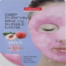 Маска-пенка Purederm Deep Purifying Pink O2 Bubble Mask Peach 25 мл 1 шт.