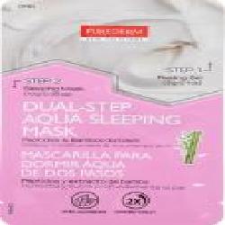 Маска Purederm Dual-step Aqua Sleeping Mask Peptides&Bamboo 13 мл 1 шт.