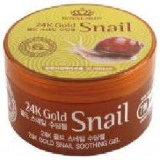 Гель ROYAL SKIN с муцином улитки 24K Gold Snail Soothing Gel 300 мл