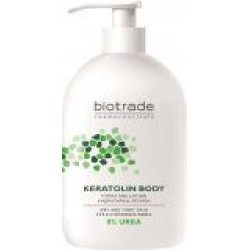 Лосьон для тела Biotrade KERATOLIN увлажняющий с 8% мочевины с мягким кератолитическим эффектом 400 мл