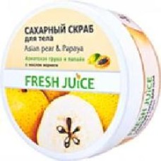 Скраб для тела Fresh Juice Азиатская груша и папайя 225 мл