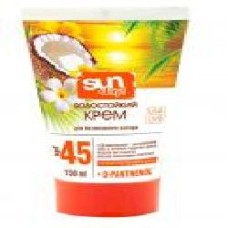 Крем для загара SUN DAY водостойкий SPF-45 150 мл