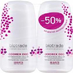 Набор антиперспирантов унисекс Biotrade ODOREX Odorex тривалої дії 2х40 мл