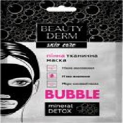 Маска для лица Beauty Derm пенная тканевая 25 мл