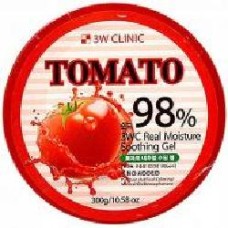 Гель 3W Clinic для лица и тела успокаивающий Tomato Moisture Soothing Gel 300 г