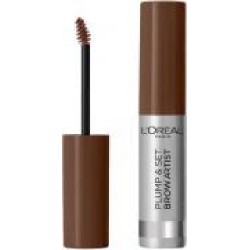 Тушь для бровей L'Oreal Paris Brow Artist Plump & Set для фиксации формы и придания цвета 108 Dark Brunette 4,9 мл