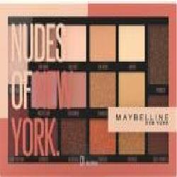 Тени для век Maybelline New York Nudes of New York 16 оттенков 18 г