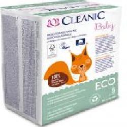 Пеленки одноразовые Cleanic ECO Baby 5 шт. 60х60 см белый