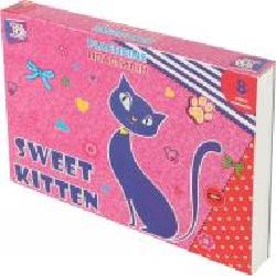 Пластилин Sweet Kitten, 8 цветов CF60202 Cool For School