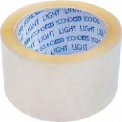 Клейкая лента упаковочная 45 мм х 100 м light прозрачная E47815 Economix