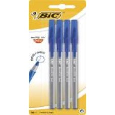 Набор ручек шариковых BIC Round Stic Exact 4 шт. синие