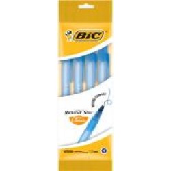 Набор ручек шариковых BIC Round Stic 4 шт. синие