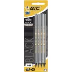 Набор карандашей чернографитных Evolution Black 4 шт. 896016 BIC