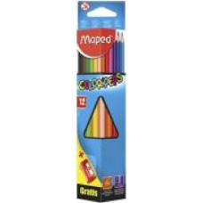 Набор карандашей 12 шт. с точилкой COLOR PEPS Maped