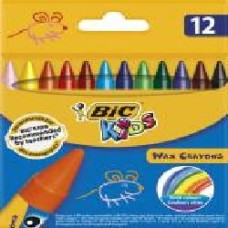 Карандаши восковые BWax Crayons BIC