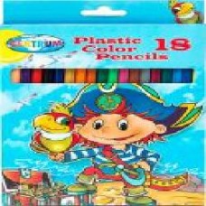 Карандаши цветные Pirate 85399 18 шт. Centrum