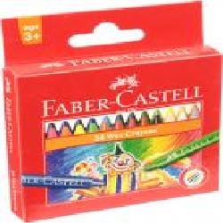 Карандаши цветные восковые 75 мм Faber-Castell