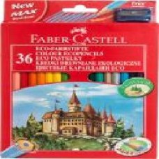 Карандаши цветные с точилкой Faber-Castell