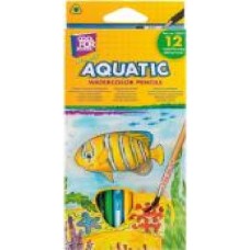 Набор карандашей акварельные Aquatic Extra Soft 12 цветов CF15157