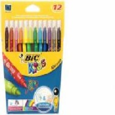 Фломастеры Kid couleur 12 шт 841798 BIC