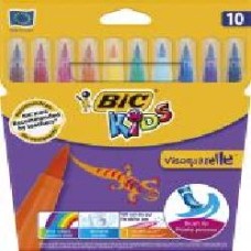 Фломастеры Визакварель 10 шт. BIC