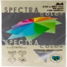 Бумага офисная Spectra Color A4 80 г/м 100 листов Ivory 100 бежевый