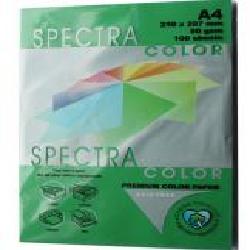 Бумага офисная цветная Spectra Color A4 80 г/м 100 листов темно-зеленый