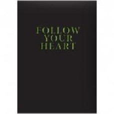 Дневник недатированный Агенда Follow your heart 47001 Brunnen A5 73-796 60 011