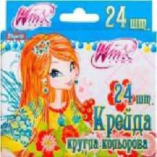 Мел цветной Winx 24 цвета 1 вересня