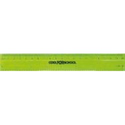 Линейка Neon 20 см CF81338 Cool For School