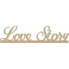 Заготовка надпись Love story Rosa Talent