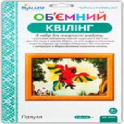 Набор для квиллинга Папугай 7 цветов QP-6269 Бумагия