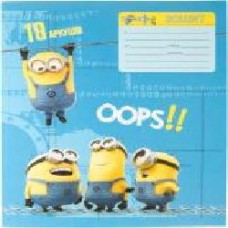 Тетрадь школьная Despicable Me 18 листов в линию 119070 Перо