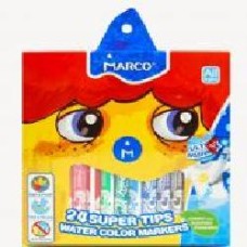 Фломастеры Super Washable 24 цвета 1630-24CB Marco