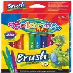 Фломастеры Brush 10 цветов 65610PTR Colorino