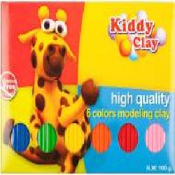 Пластилин Kiddy Clay SFT-100-6 NARA