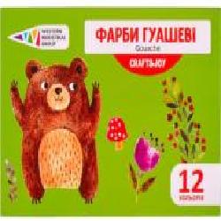 Краски гуашевые Craft&Joy 12 цветов 120 мл 221033/Cr Western Industrial Group