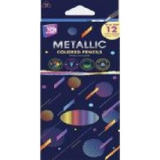 Карандаши цветные Metallic 12 шт. CF15168 Cool For School