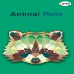 Книга для записей Animal note, green, А5 Profiplan