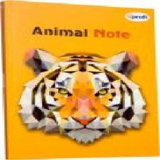 Блокнот Animal note orange A5 Profiplan