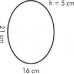 Форма для выпечки Delicia Пасхальное яйцо 21x16x5 см 623344 Tescoma