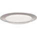 Тарелка подставная Nature 26 см коричневая KRJYP065 Fiora