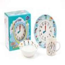 Набор детской посуды Amusing Clock 3 предмета M0690-KS-2006 Milika