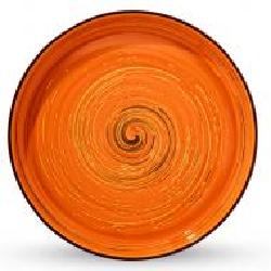 Тарелка обеденная Spiral Orange 23 см WL-669319/A Wilmax