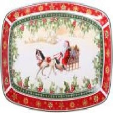 Блюдо декоративное Christmas Collection 30x19 см Lefard