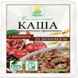 Каша овсяная Терра с вишней и шоколадом мгновенного приготовления 38 г (988)